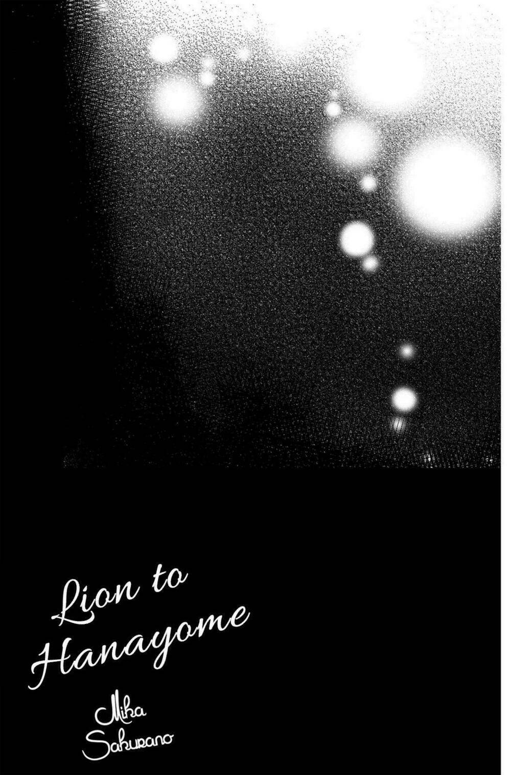 Lion To Hanayome Chương 4 Ảnh 52
