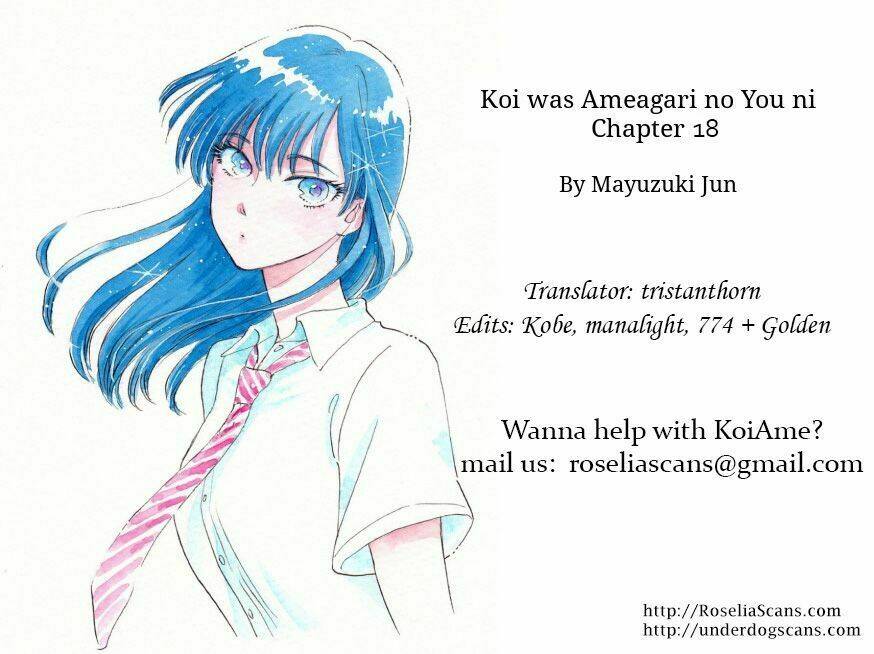 Koi Wa Ameagari No You Ni Chương 18 Ảnh 22