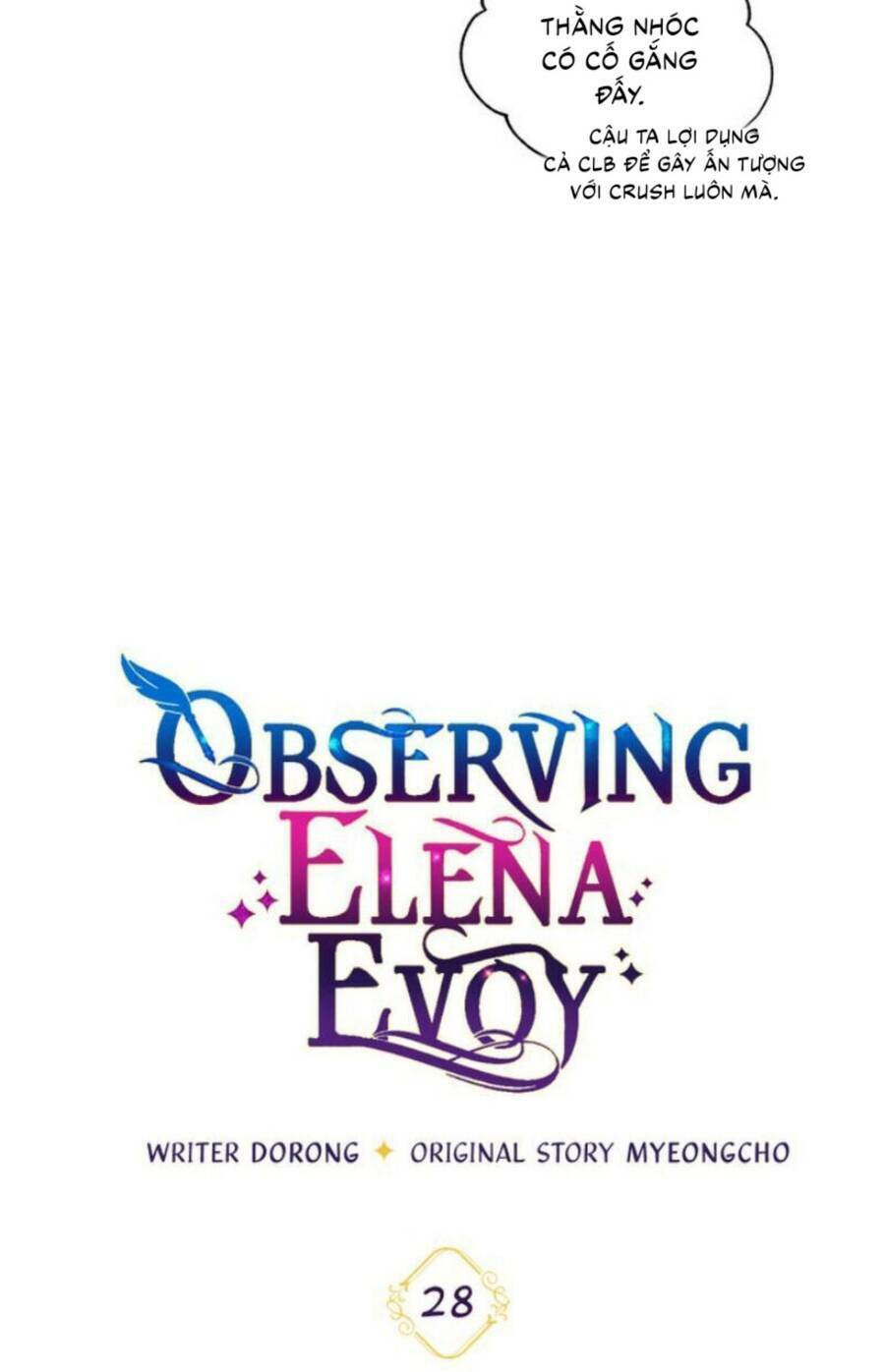 Nhật Ký Quan Sát Elena Evoy Chương 28 Ảnh 28