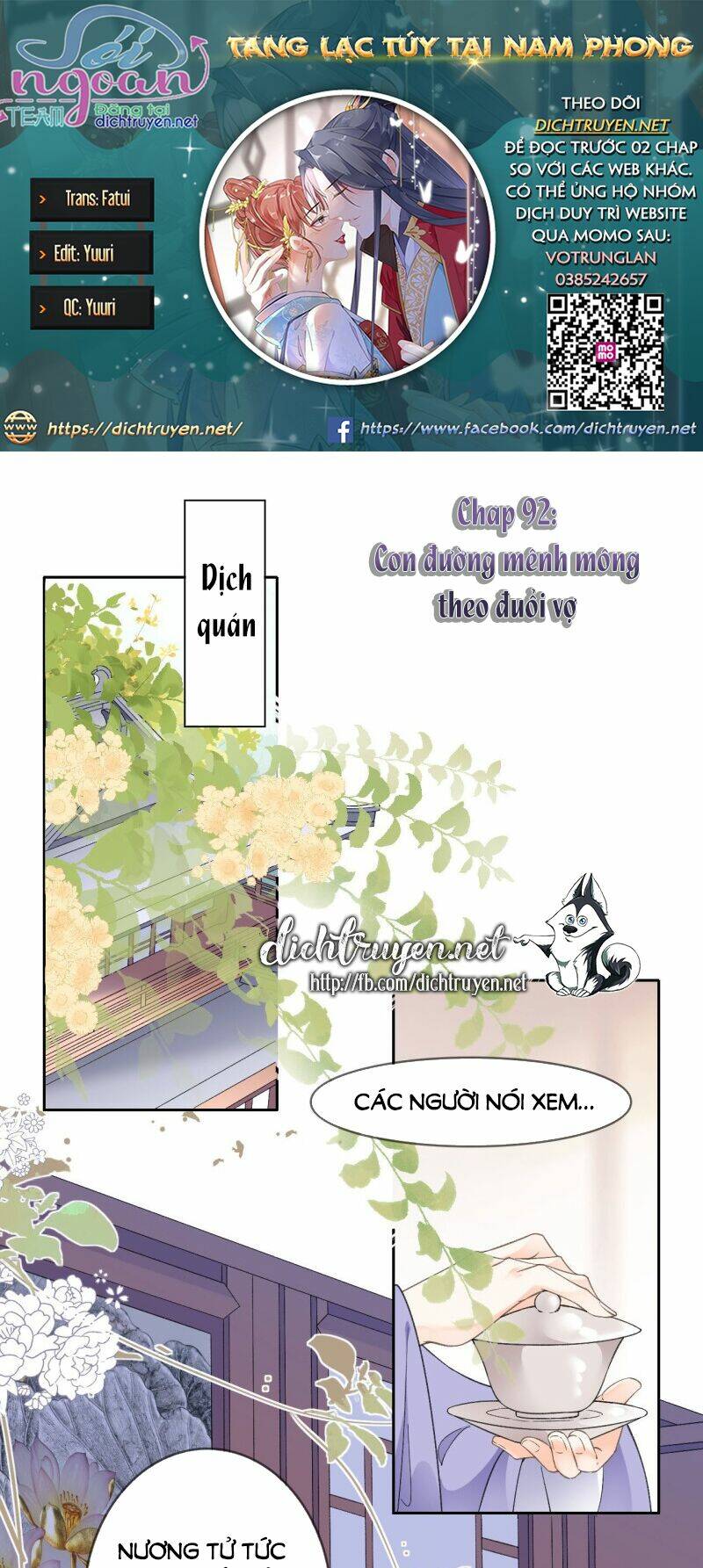 Tang Lạc Túy Tại Nam Phong Lý Chương 92 Ảnh 2