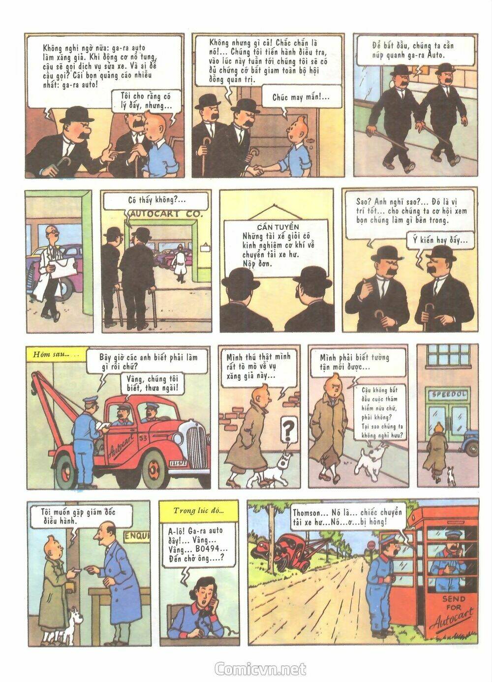 Những Cuộc Phiêu Lưu Của Tintin Chương 1 Ảnh 6