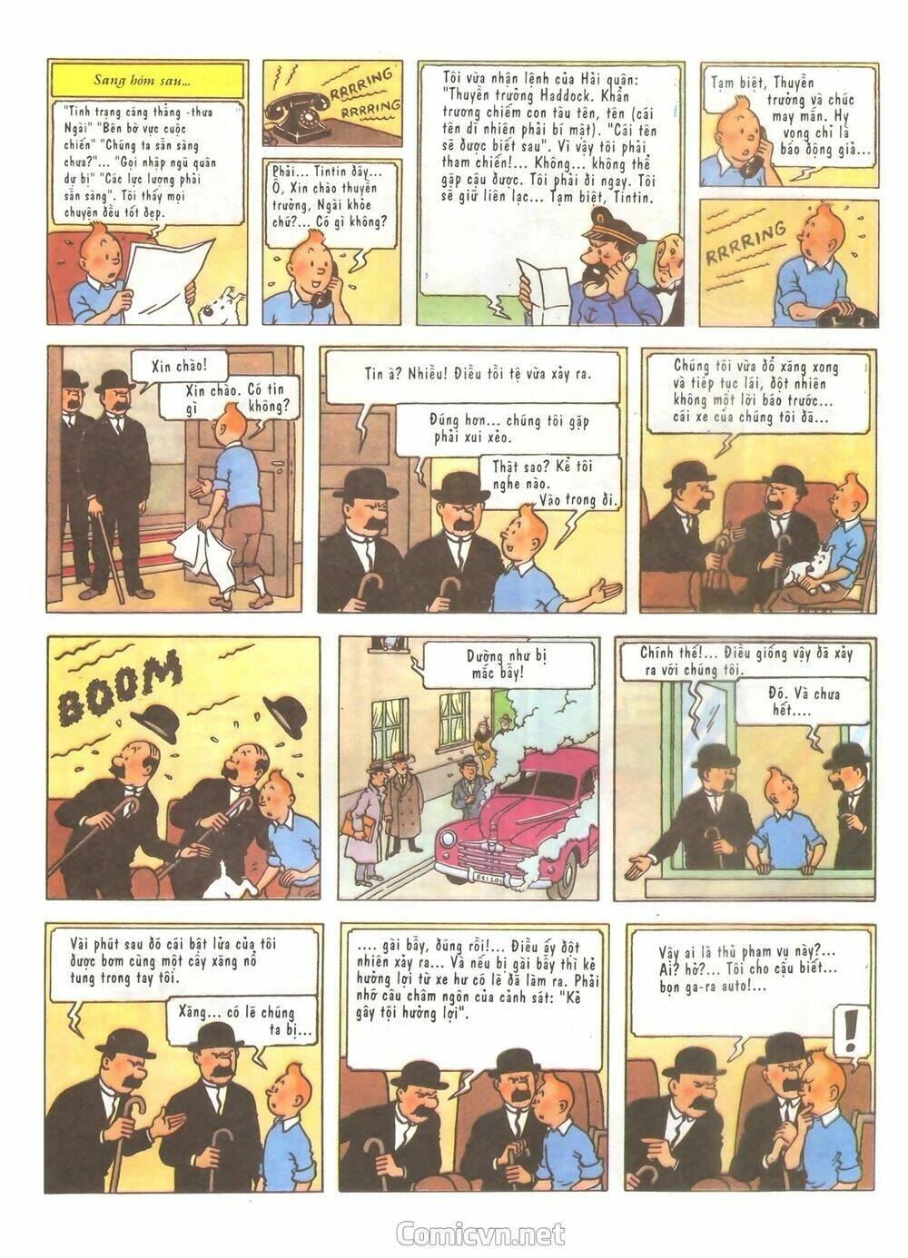 Những Cuộc Phiêu Lưu Của Tintin Chương 1 Ảnh 5