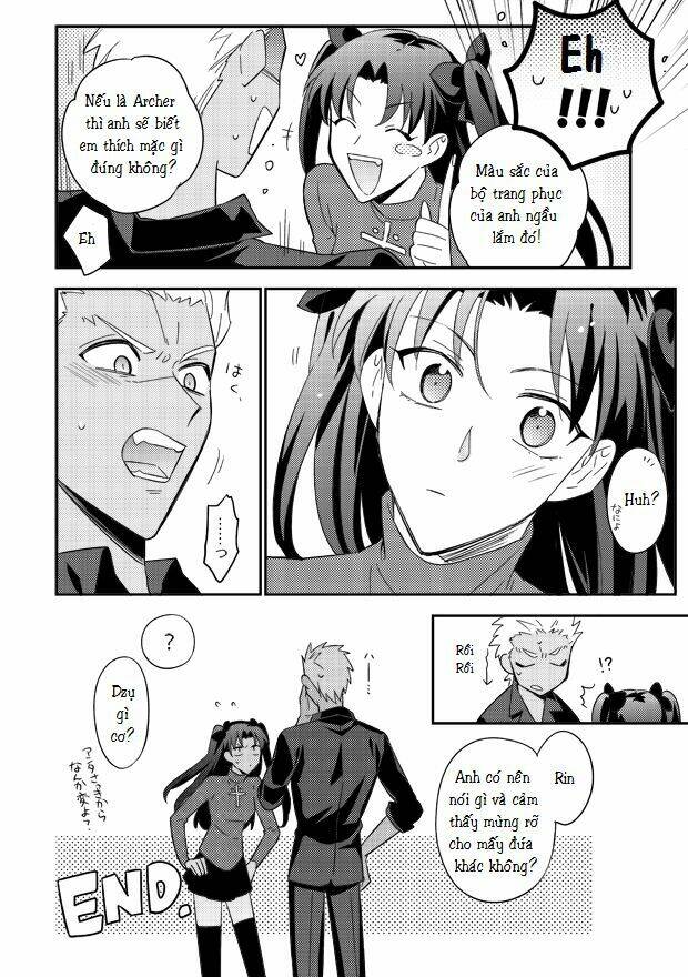 Chén Thánh: Đêm Định Mệnh - Doujinshi Archer X Rin Chương 1 Ảnh 6