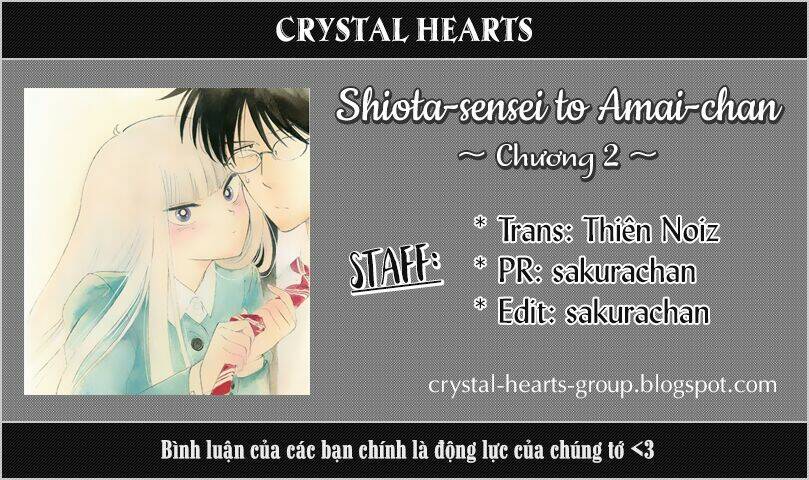Shiota-Sensei To Amai-Chan Chương 2 Ảnh 2