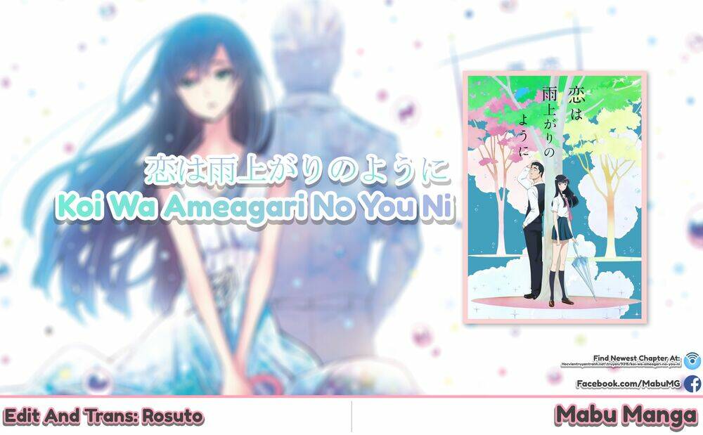 Koi Wa Ameagari No You Ni Chương 29 Ảnh 20