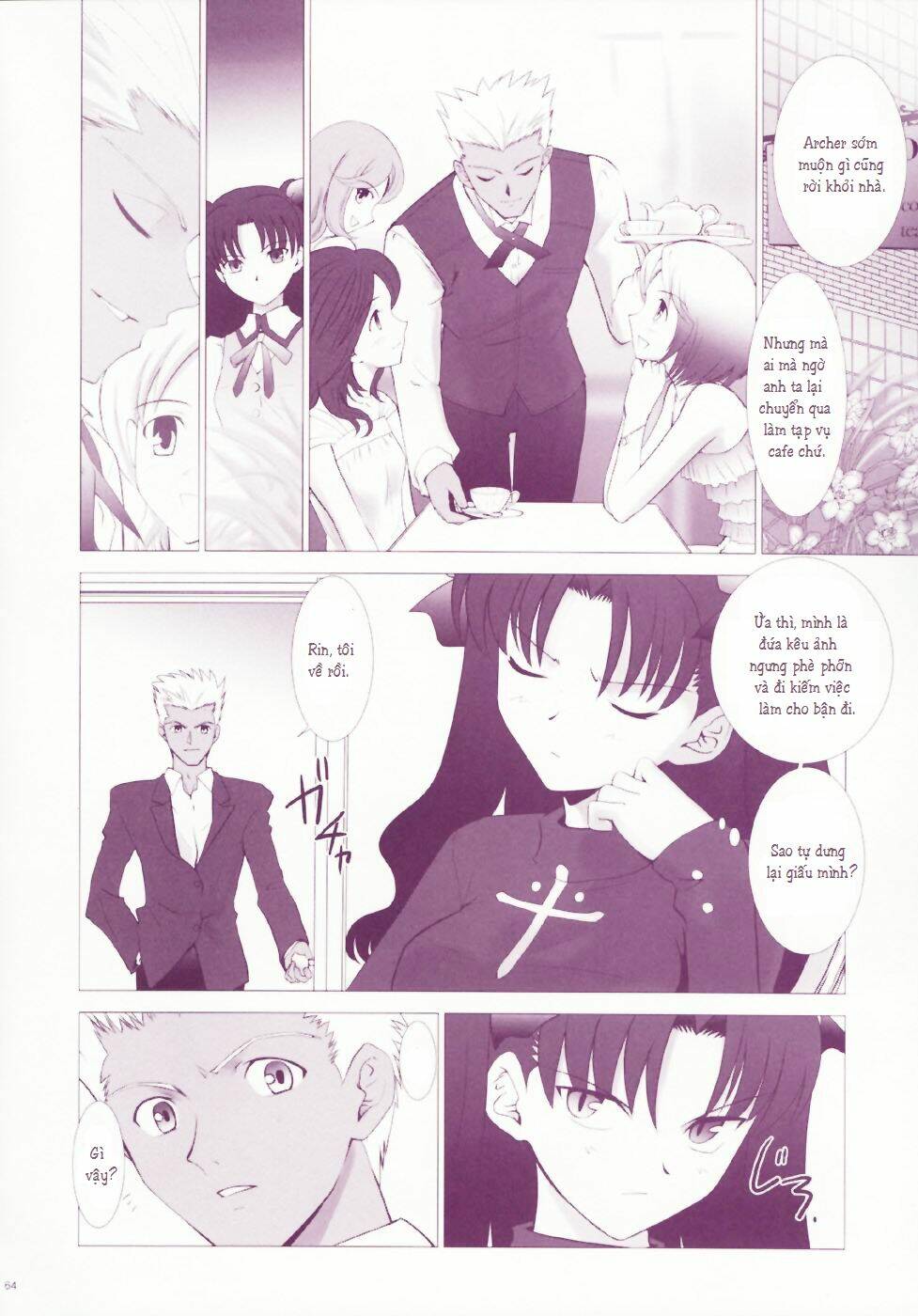 Chén Thánh: Đêm Định Mệnh - Doujinshi Archer X Rin Chương 12 Ảnh 4