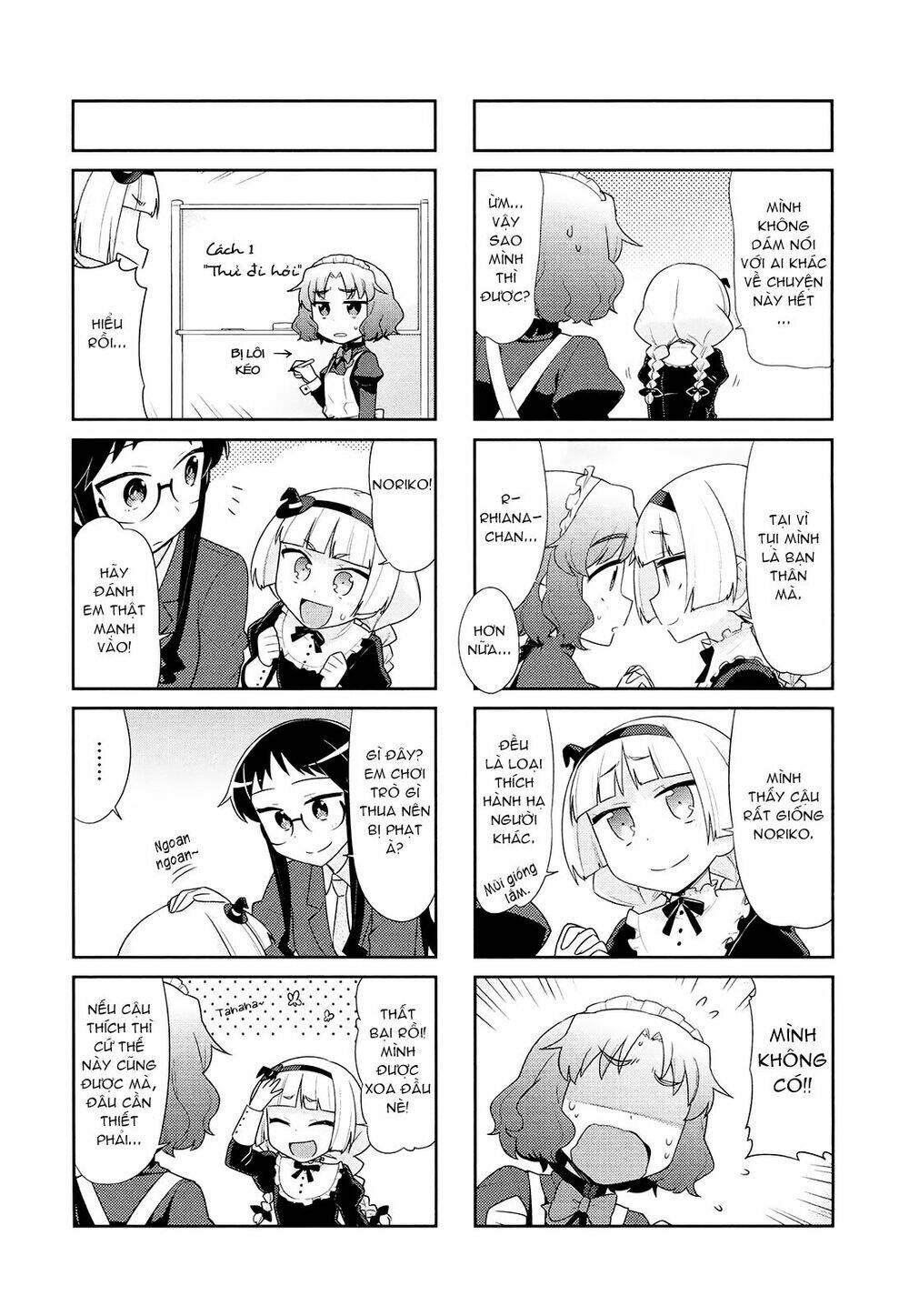 Majyo To Houki To Kurobuchi Megane Chương 27 Ảnh 4