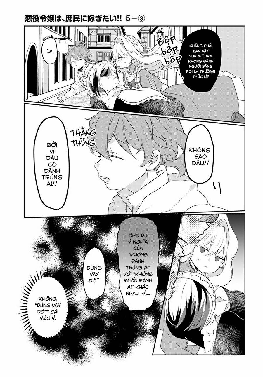 Akuyaku Reijō Wa, Shomin Ni Totsugitai! ! Chương 5.3 Ảnh 3
