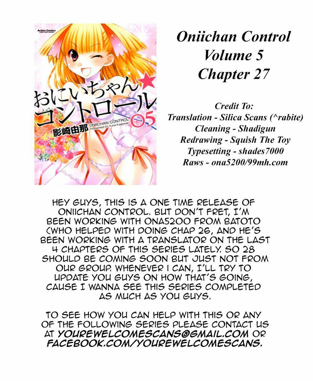 Oniichan Control Chương 27 Ảnh 29