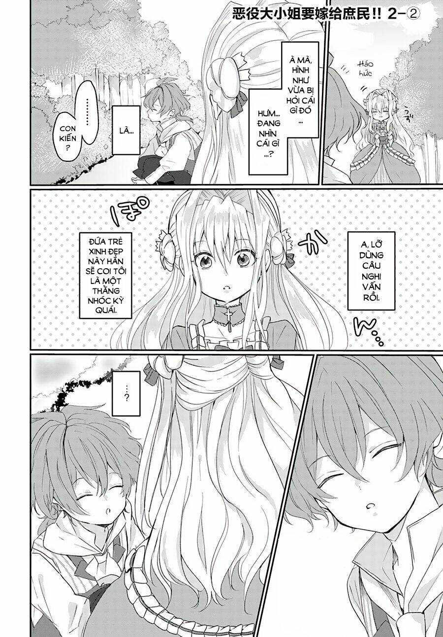 Akuyaku Reijō Wa, Shomin Ni Totsugitai! ! Chương 2.2 Ảnh 3