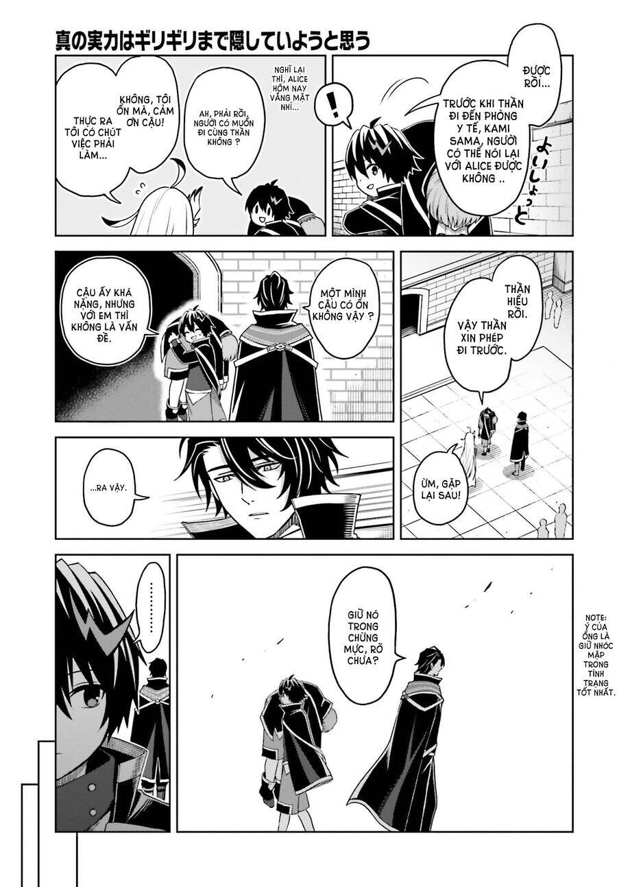 Shin No Jitsuryoku Wa Girigiri Made Kakushite Iyou To Omou Chương 24 Ảnh 10