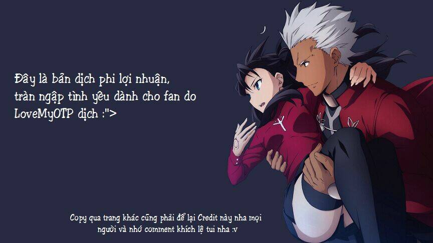 Chén Thánh: Đêm Định Mệnh - Doujinshi Archer X Rin Chương 12 Ảnh 2