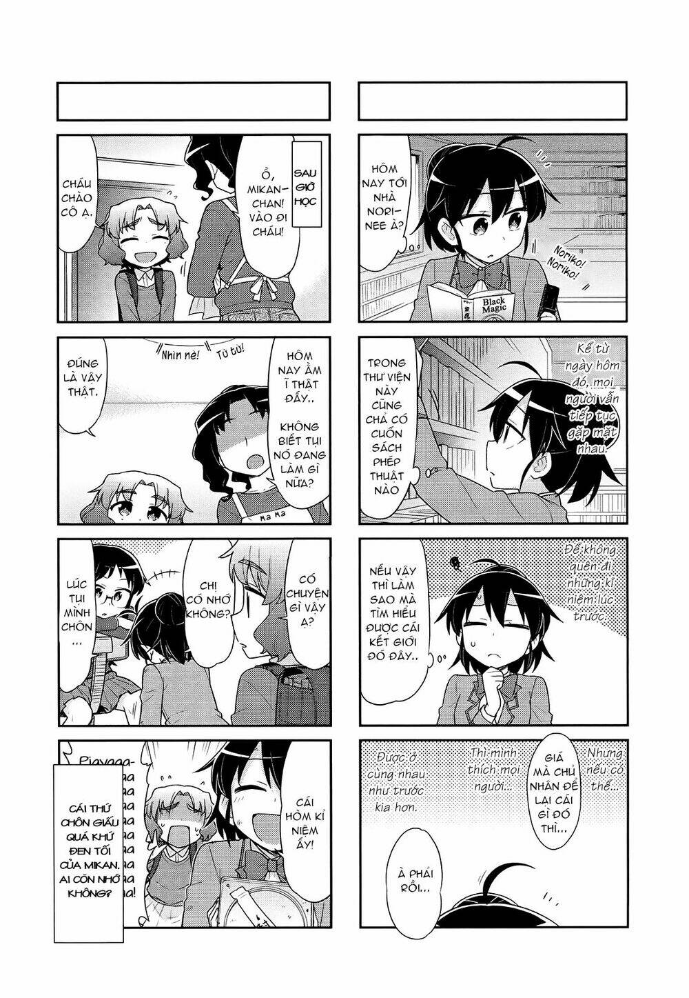 Majyo To Houki To Kurobuchi Megane Chương 44 Ảnh 6