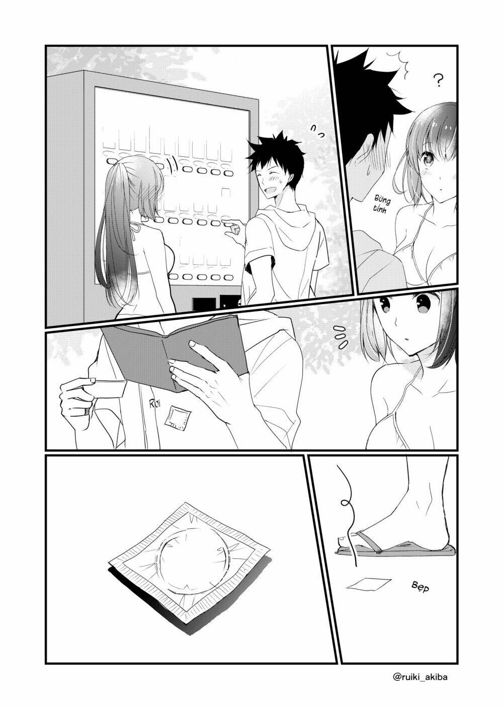 Hazu-Kun To Kashi-San No Hazukashii Nichijou Chương 3 Ảnh 3
