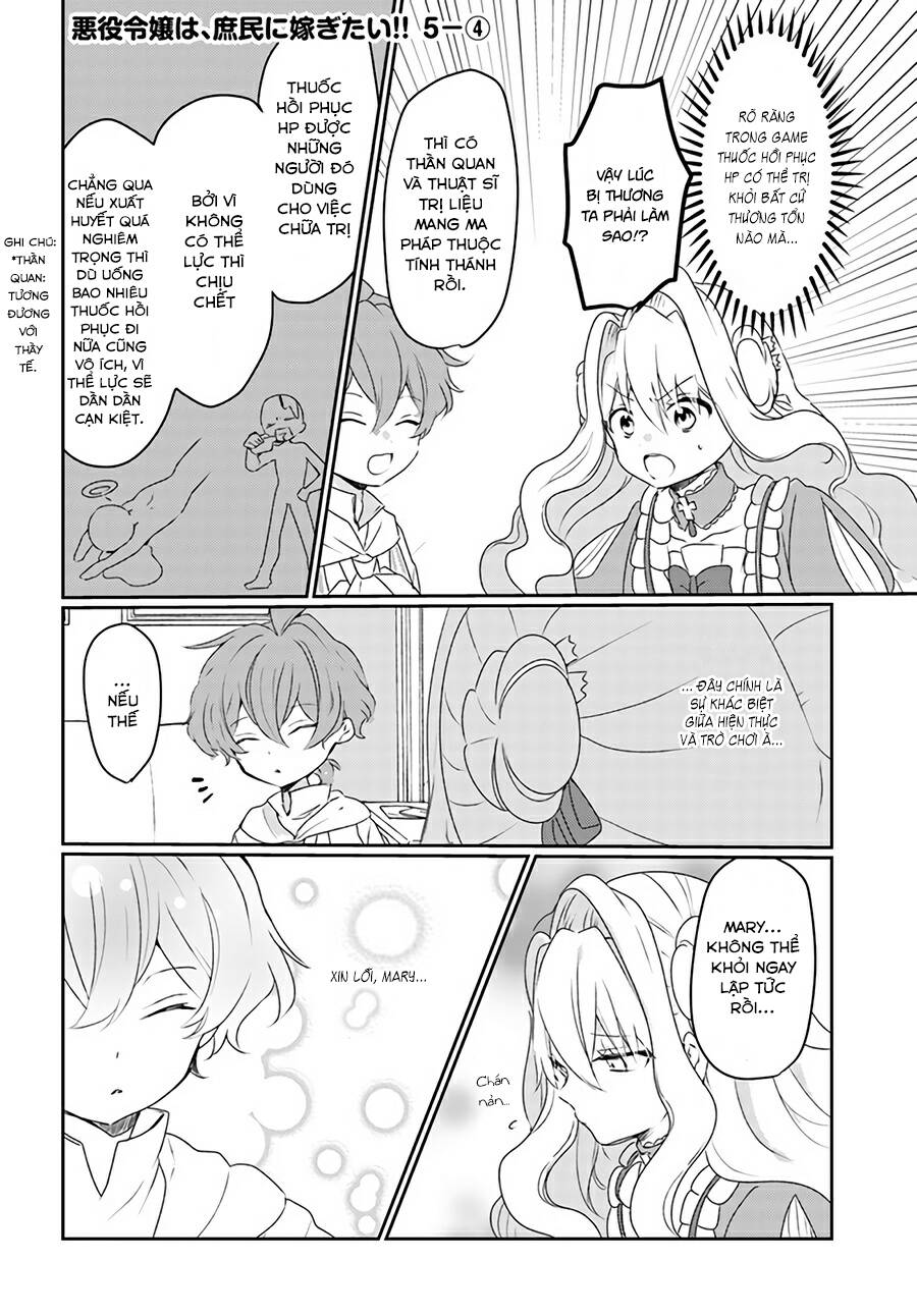 Akuyaku Reijō Wa, Shomin Ni Totsugitai! ! Chương 5.4 Ảnh 3