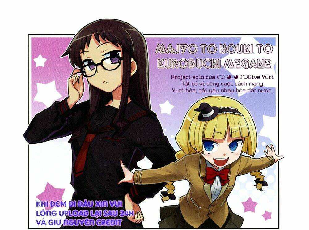 Majyo To Houki To Kurobuchi Megane Chương 27 Ảnh 2