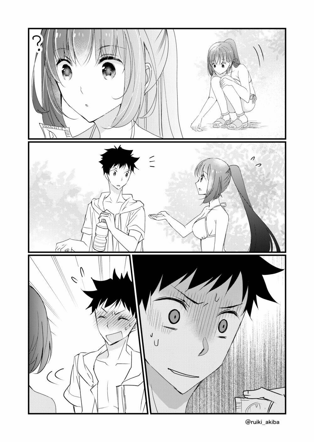 Hazu-Kun To Kashi-San No Hazukashii Nichijou Chương 3 Ảnh 4