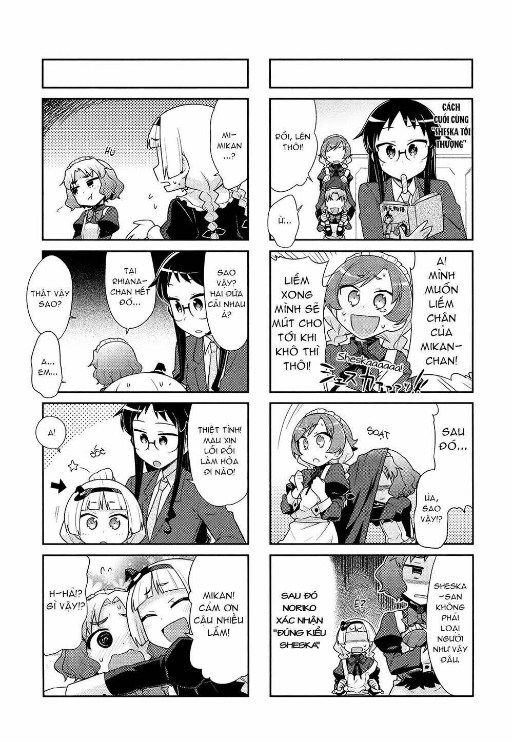 Majyo To Houki To Kurobuchi Megane Chương 27 Ảnh 8