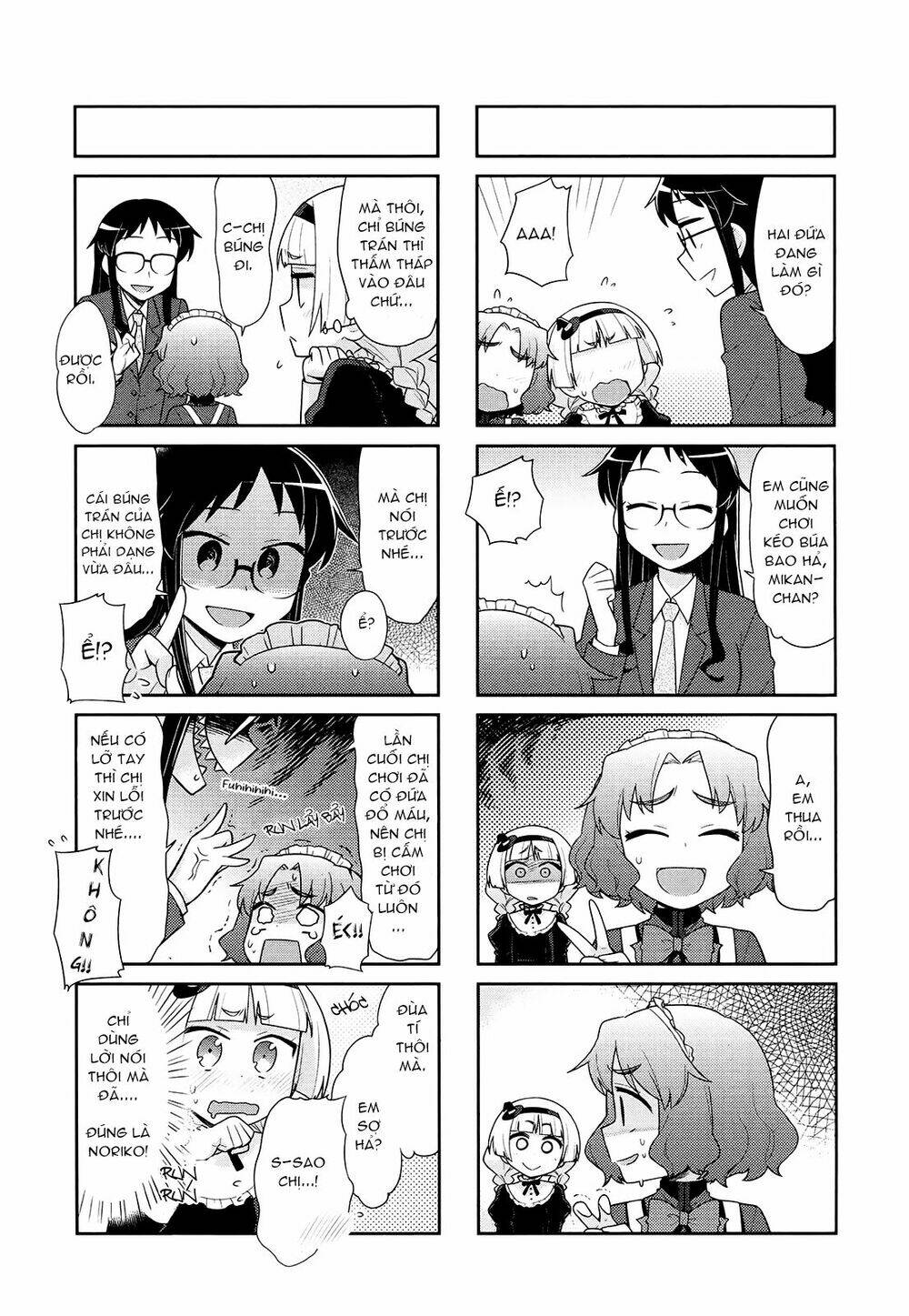 Majyo To Houki To Kurobuchi Megane Chương 27 Ảnh 6
