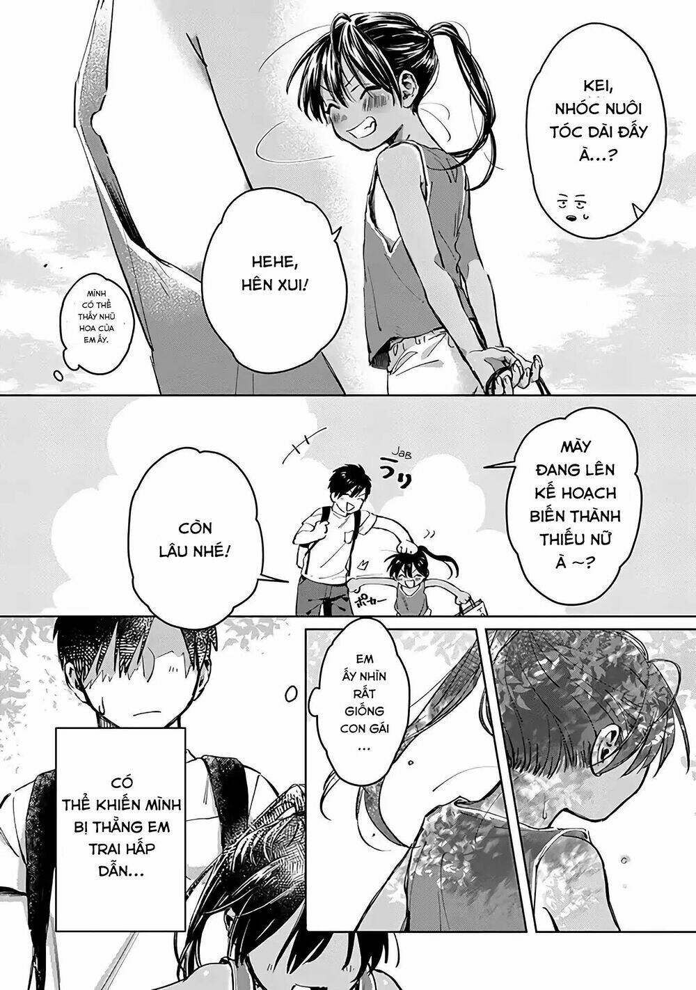 Inaka Ni Kaeru To Yakeni Jiben Ni Natsuita Kasshoku Ponytail Shota Ga Iru Chương 1 Ảnh 7