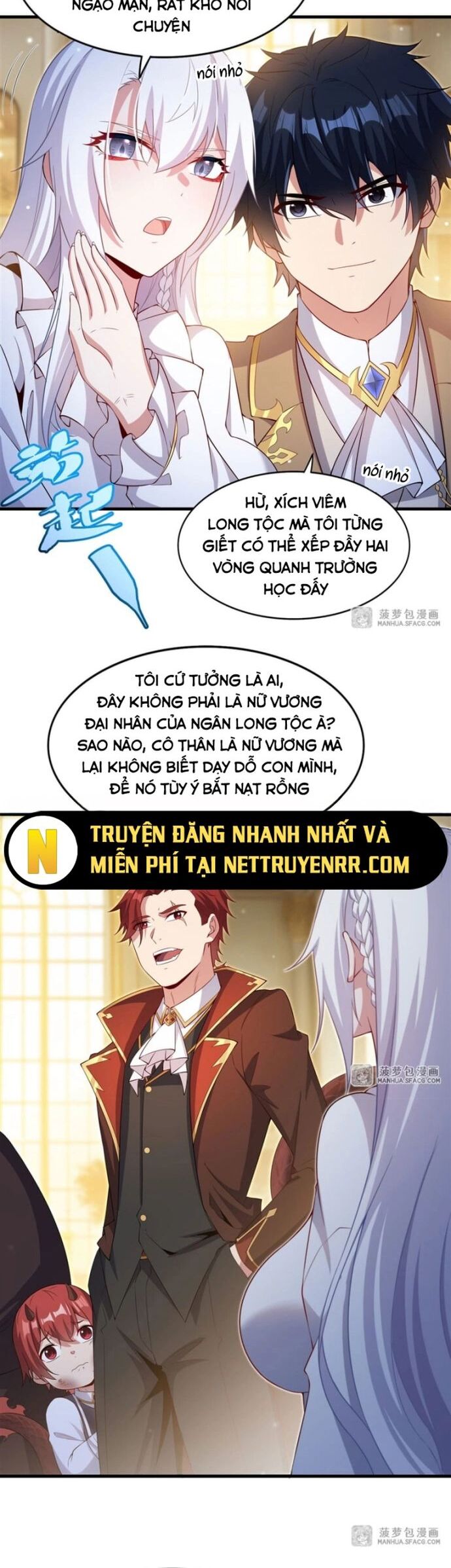 Câm Miệng Đi Ác Long, Ta Không Muốn Trông Trẻ Với Ngươi Nữa! Chương 33 Ảnh 23