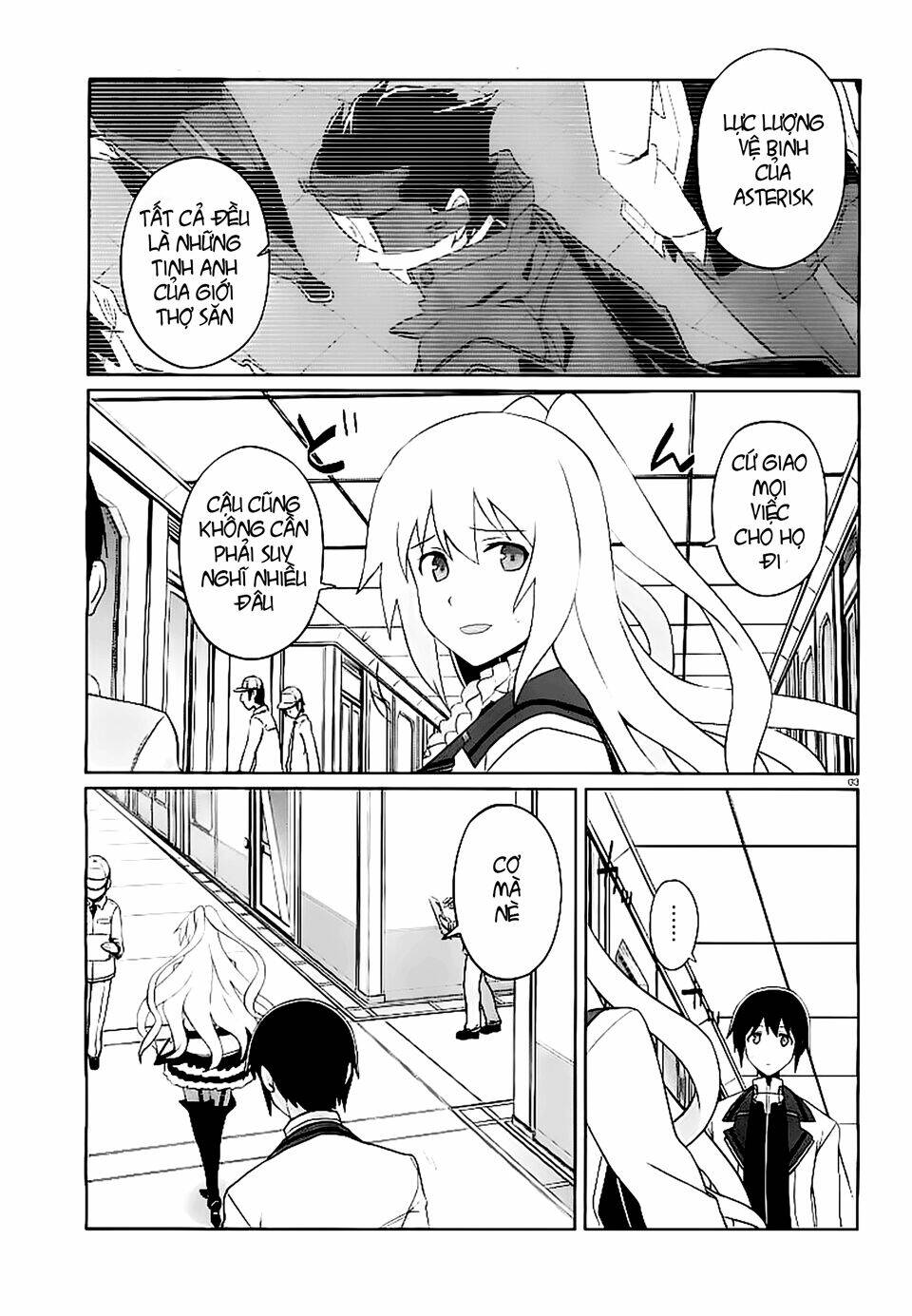 Gakusen Toshi Asterisk Chương 9 Ảnh 6