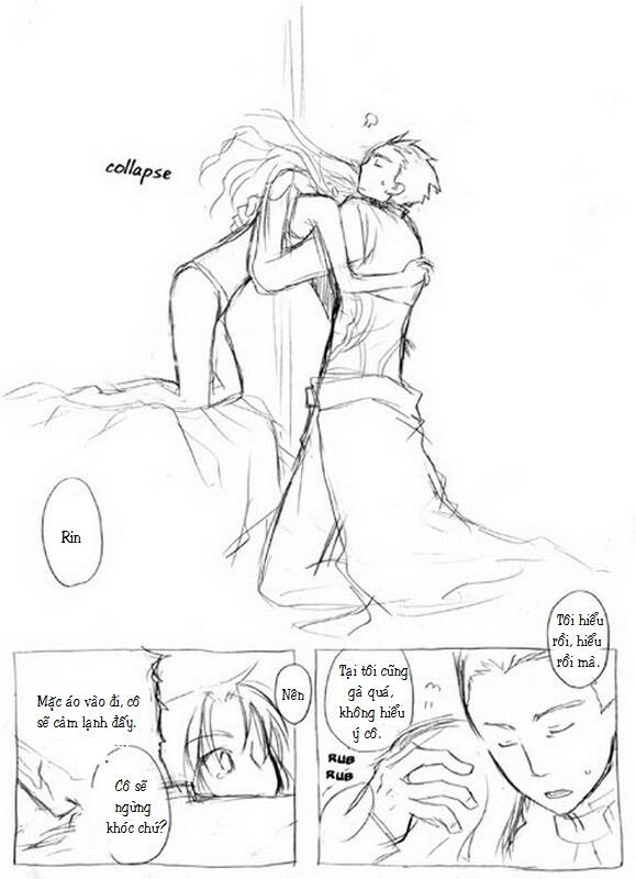 Chén Thánh: Đêm Định Mệnh - Doujinshi Archer X Rin Chương 6 Ảnh 12