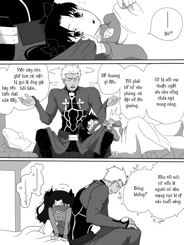 Chén Thánh: Đêm Định Mệnh - Doujinshi Archer X Rin Chương 8 Ảnh 5