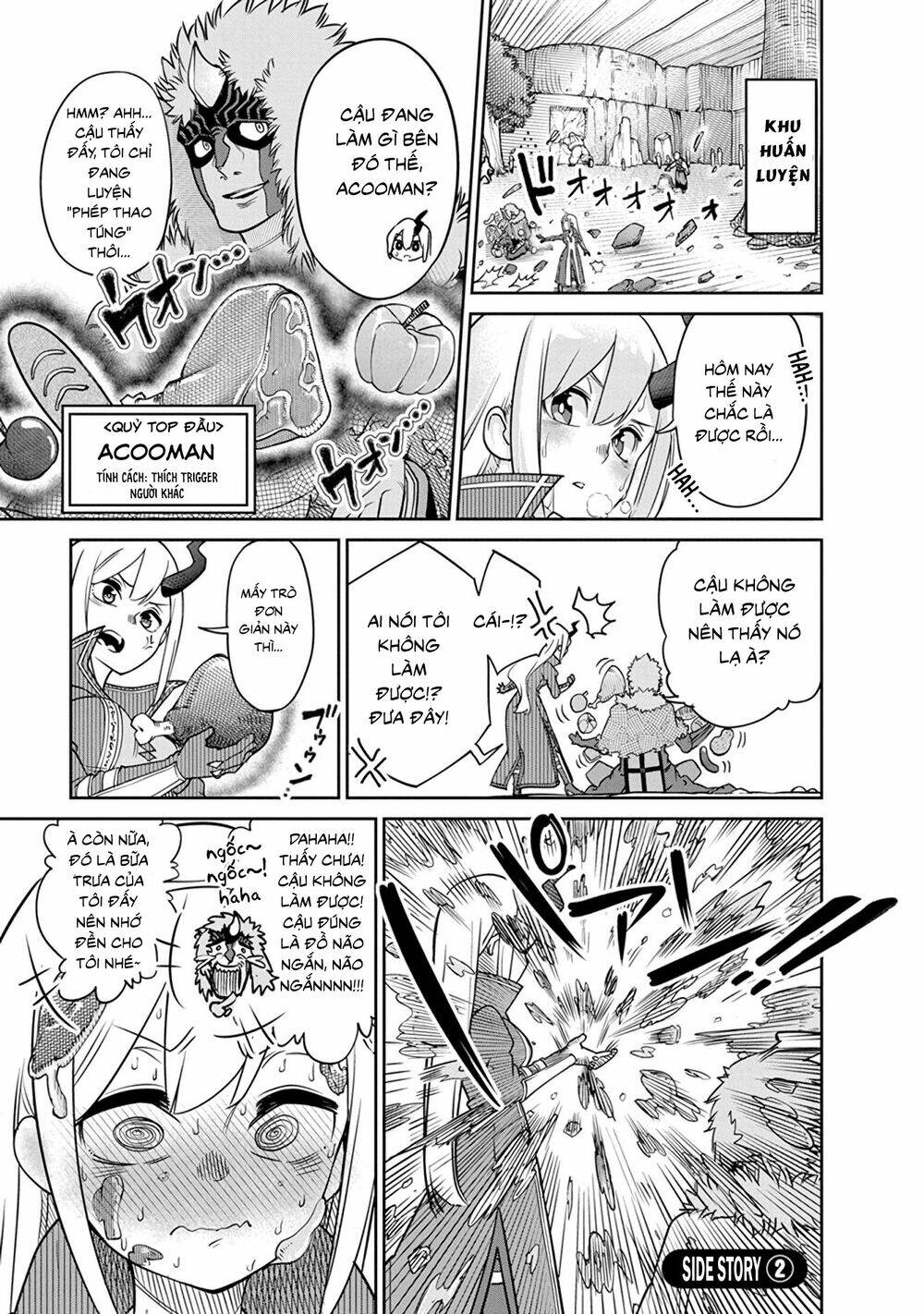 Maou No Musume Wa Yasashi Sugiru!! Chương 8.5 Ảnh 5