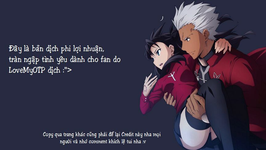 Chén Thánh: Đêm Định Mệnh - Doujinshi Archer X Rin Chương 10 Ảnh 2