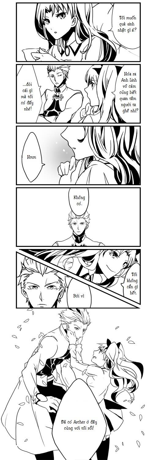 Chén Thánh: Đêm Định Mệnh - Doujinshi Archer X Rin Chương 5 Ảnh 7
