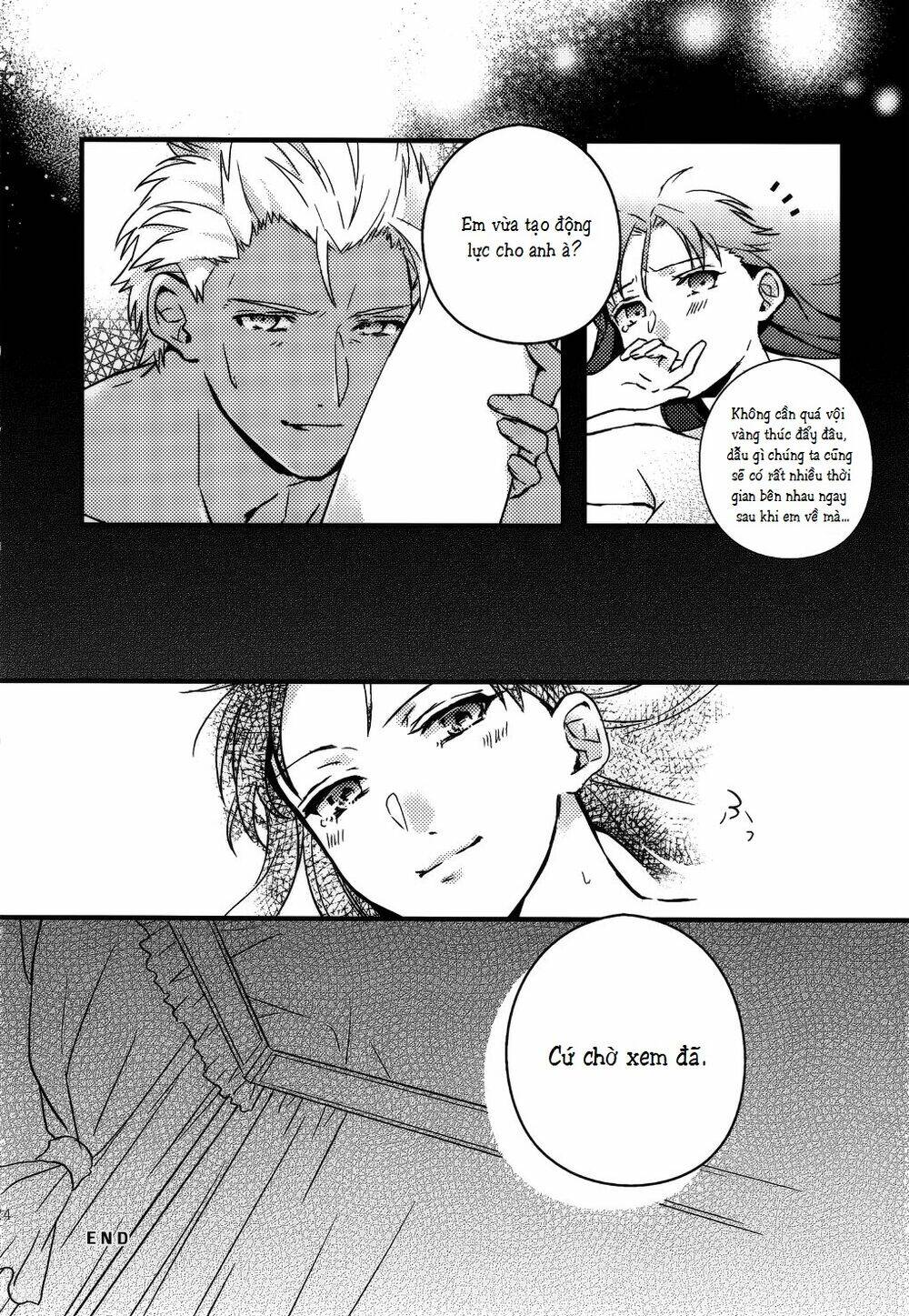 Chén Thánh: Đêm Định Mệnh - Doujinshi Archer X Rin Chương 14 Ảnh 10
