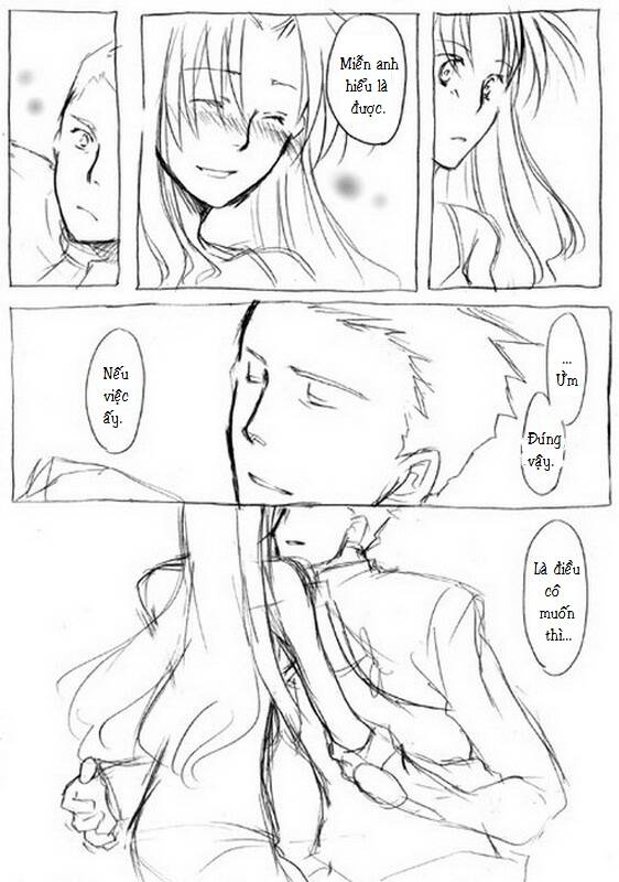 Chén Thánh: Đêm Định Mệnh - Doujinshi Archer X Rin Chương 6 Ảnh 15