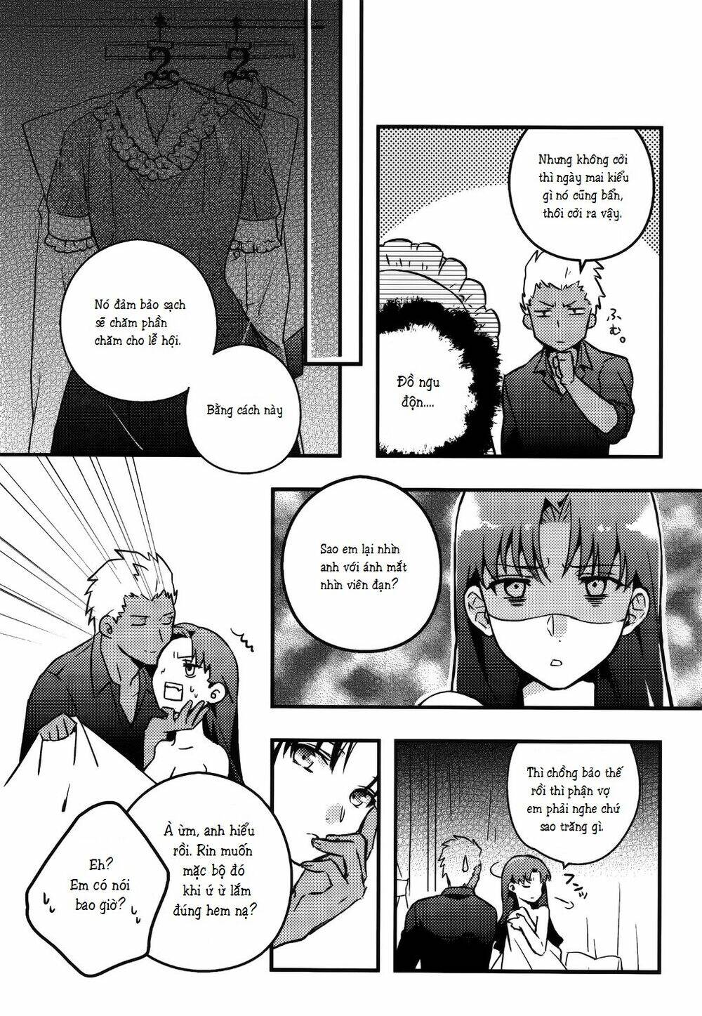 Chén Thánh: Đêm Định Mệnh - Doujinshi Archer X Rin Chương 14 Ảnh 7