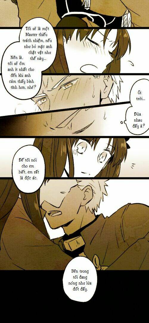 Chén Thánh: Đêm Định Mệnh - Doujinshi Archer X Rin Chương 2 Ảnh 4