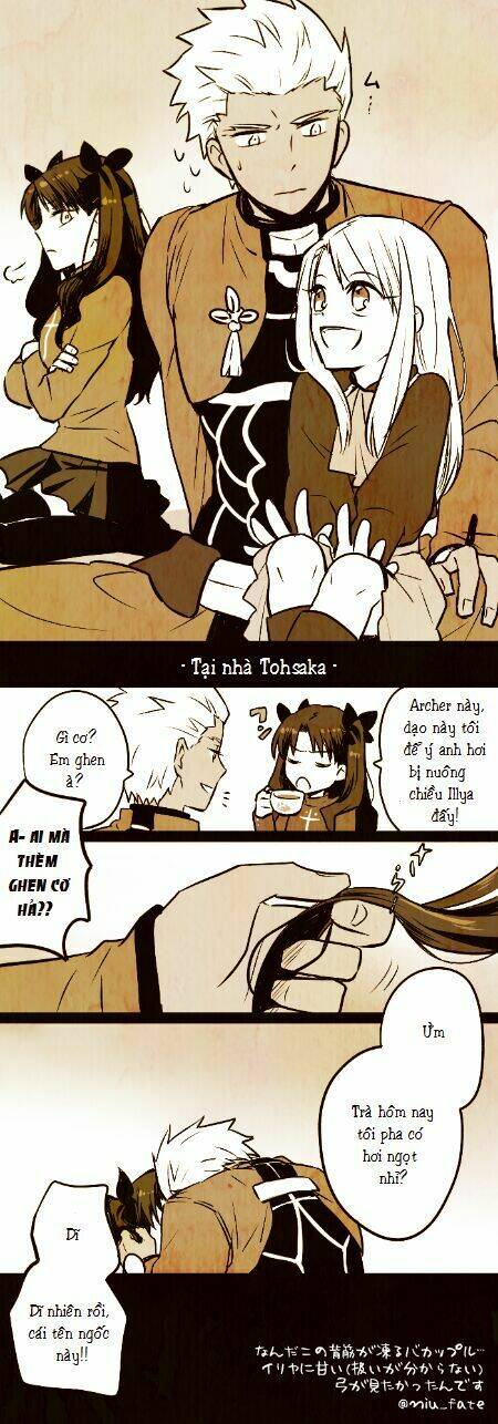 Chén Thánh: Đêm Định Mệnh - Doujinshi Archer X Rin Chương 2 Ảnh 5
