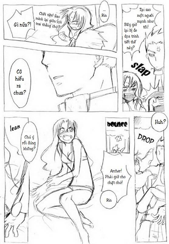 Chén Thánh: Đêm Định Mệnh - Doujinshi Archer X Rin Chương 6 Ảnh 8