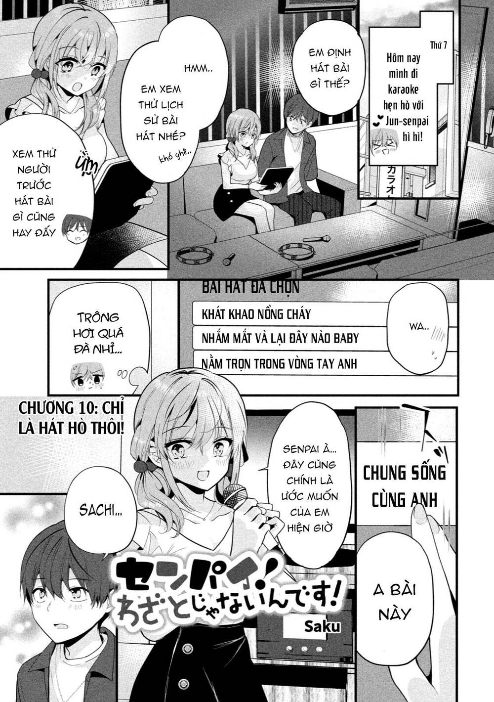 Senpai! Em Không Cố Ý Đâu! Chương 10 Ảnh 5