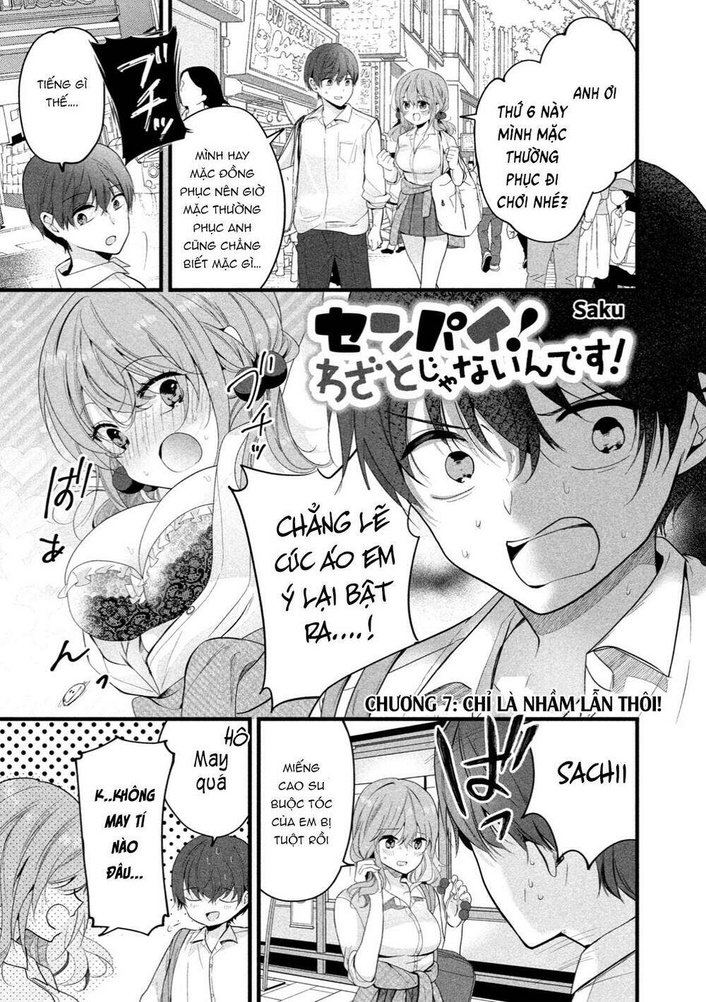 Senpai! Em Không Cố Ý Đâu! Chương 7 Ảnh 3
