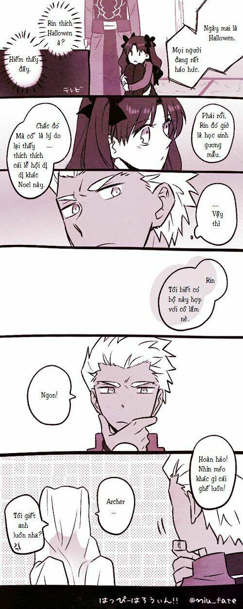 Chén Thánh: Đêm Định Mệnh - Doujinshi Archer X Rin Chương 2 Ảnh 8