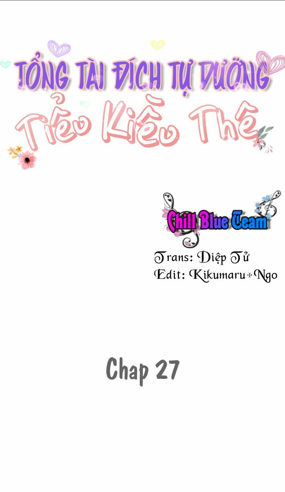 Tổng Tài Đích Tự Dưỡng Tiểu Kiều Thê Chương 27 Ảnh 2