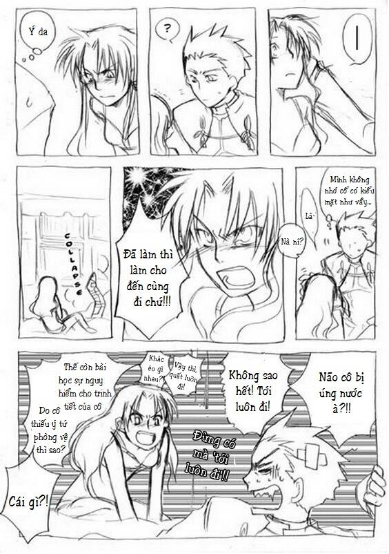 Chén Thánh: Đêm Định Mệnh - Doujinshi Archer X Rin Chương 6 Ảnh 10