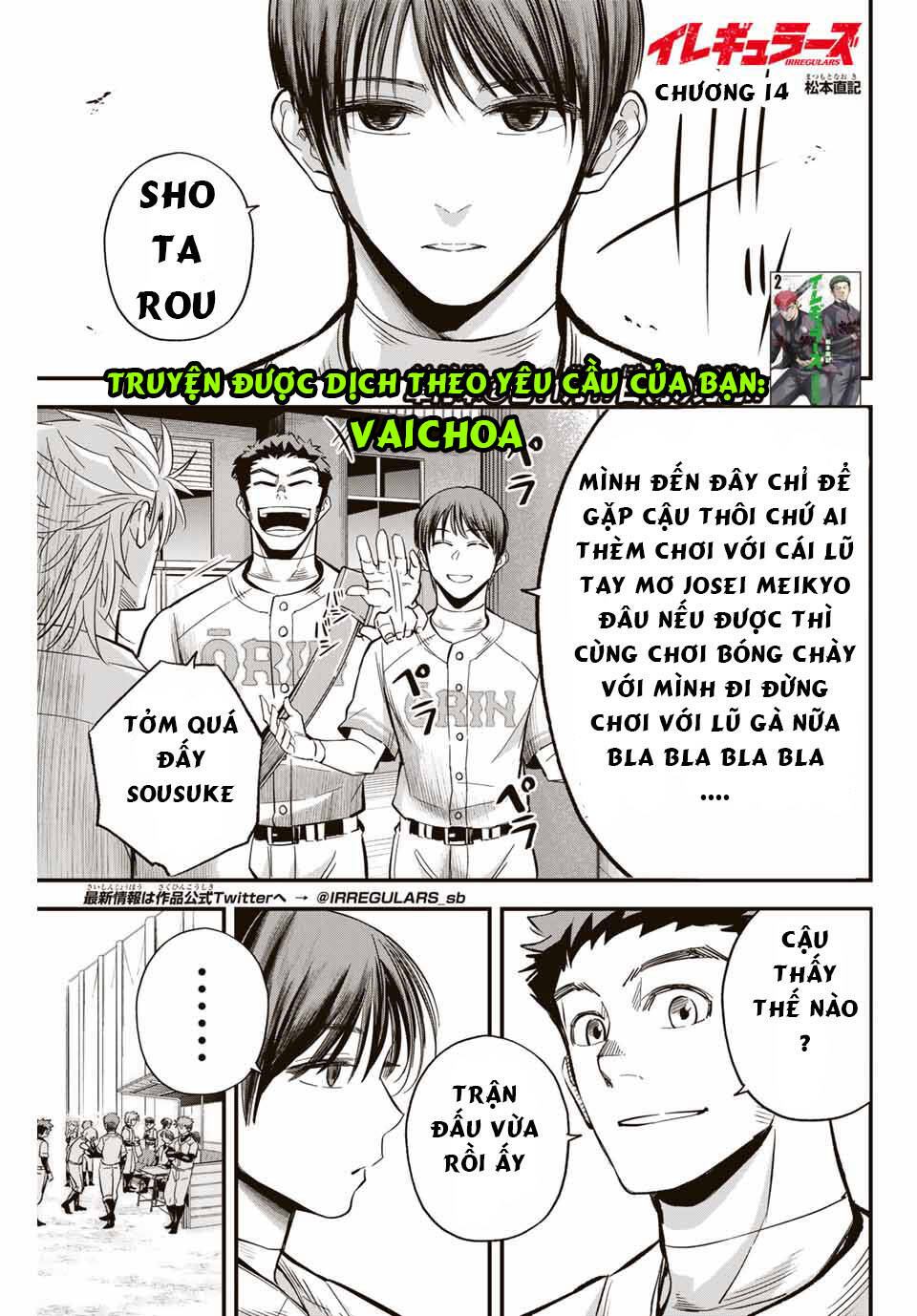 Irregulars - Bất Quy Tắc Chương 13 Ảnh 2