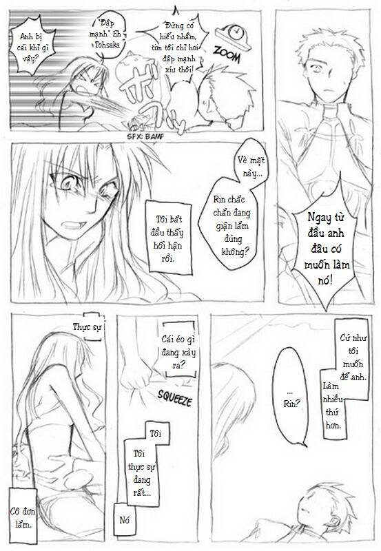 Chén Thánh: Đêm Định Mệnh - Doujinshi Archer X Rin Chương 6 Ảnh 11