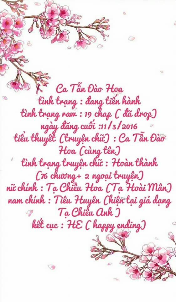 Ca Tẫn Đào Hoa Chương 16 Ảnh 26