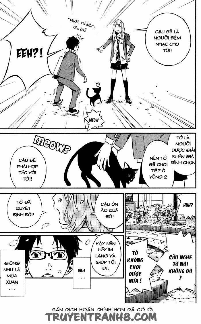 Shigatsu Wa Kimi No Uso - Noob Fansub Chương 3 Ảnh 41