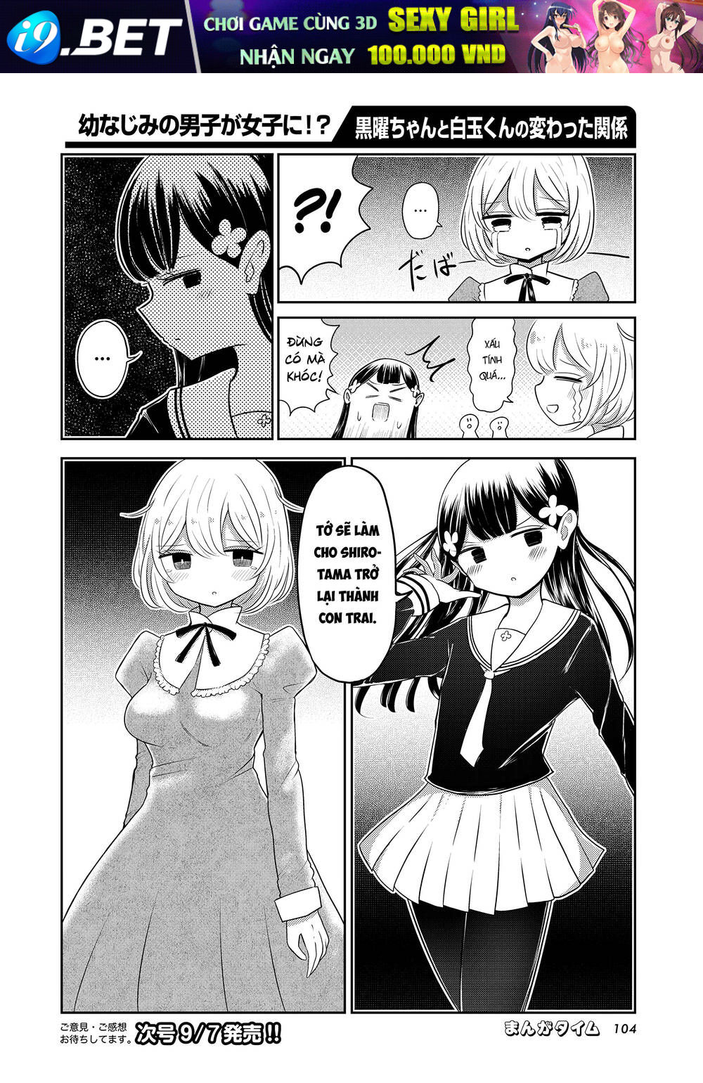 Mối Quan Hệ Kỳ Lạ Của Kuroyou-Chan Và Shirotama-Kun Chương 2 Ảnh 10