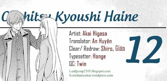 Oushitsu Kyoushi Haine Chương 12 Ảnh 37