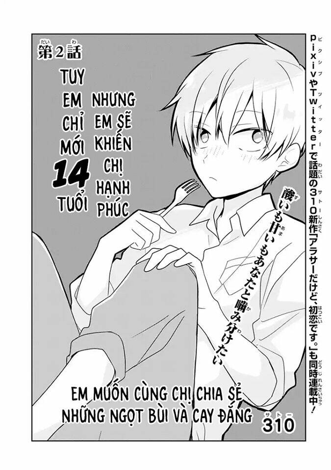 Tuy Em Chỉ Mới 14 Tuổi Nhưng Em Sẽ Khiến Chị Hạnh Phúc Chương 2 Ảnh 2