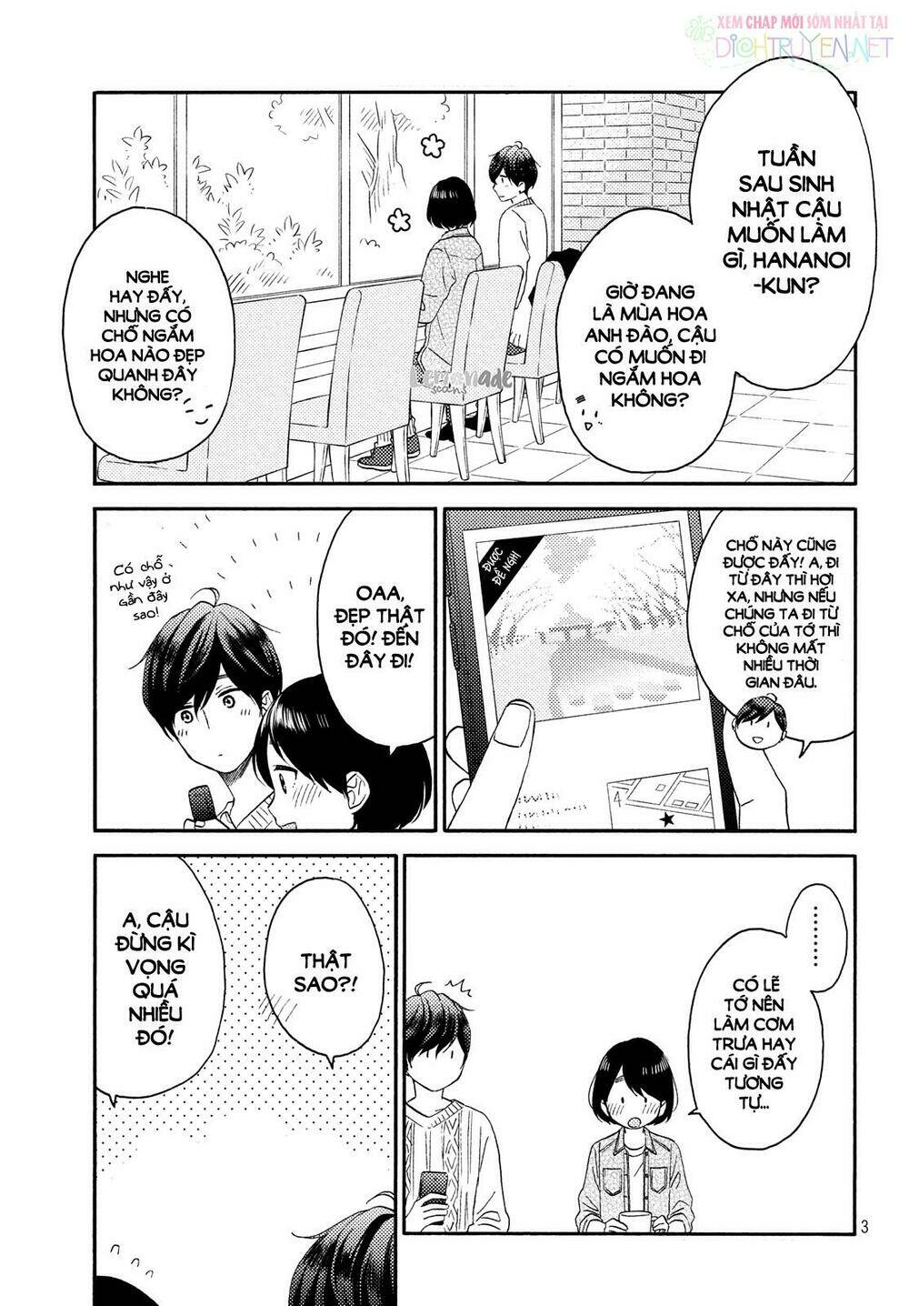 Hananoi-Kun Và Căn Bệnh Tình Yêu Chương 16 Ảnh 7